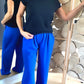 Pantalon Yolène bleu bic