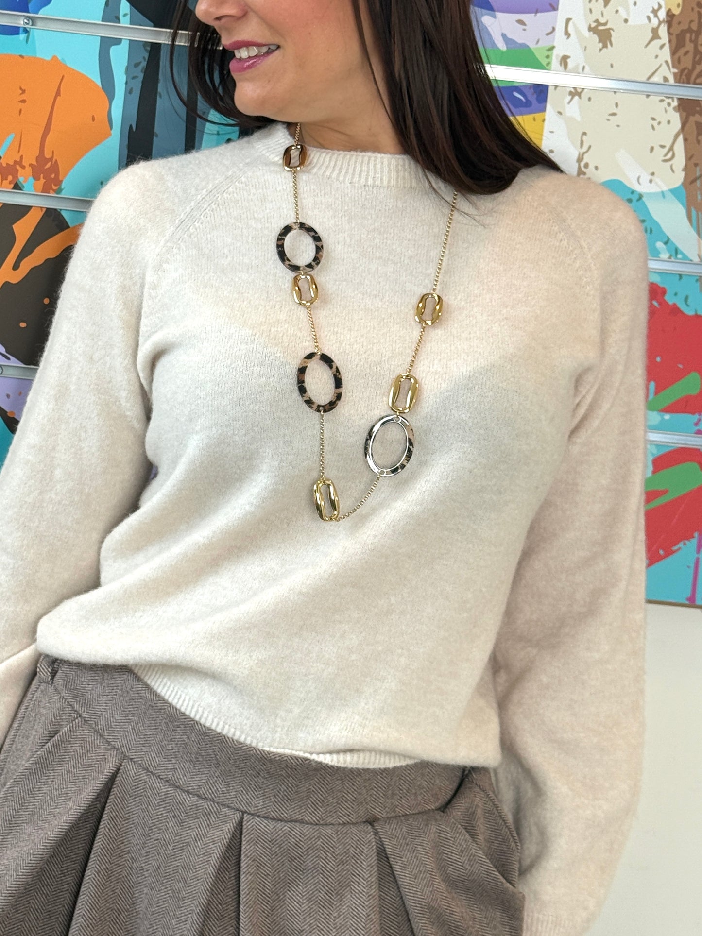 Pull Mira beige
