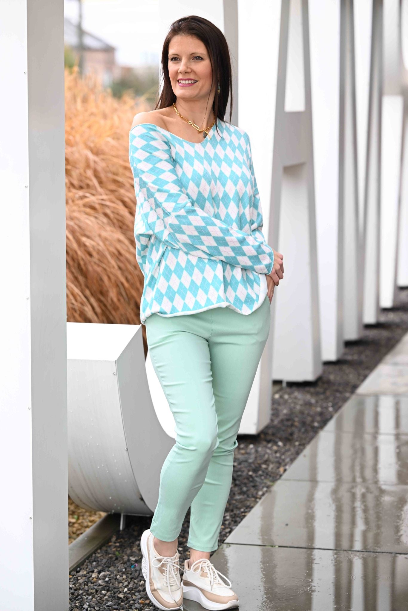 Pantalon Antonin mint