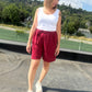 Short Summer grenat