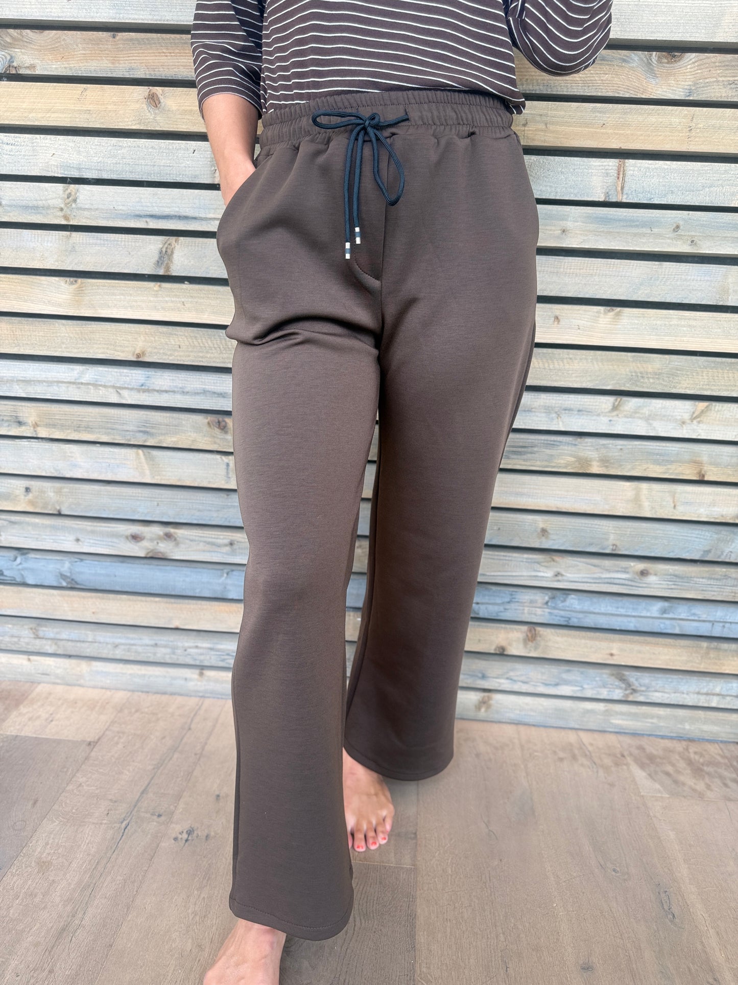 Pantalon BASILE chocolat