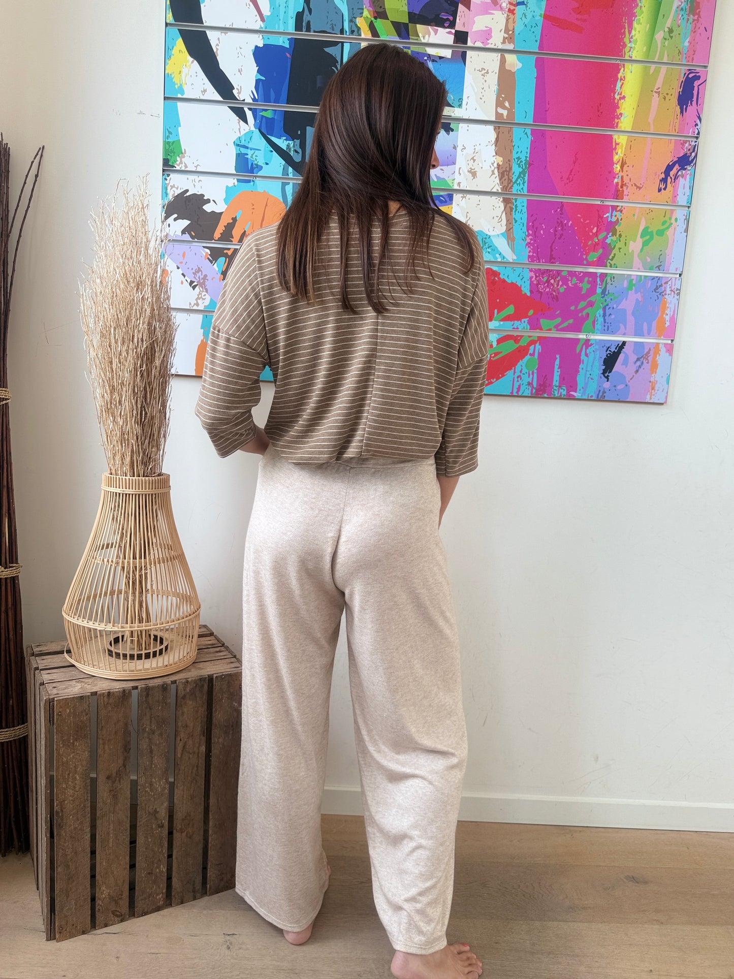 Pantalon Avery beige