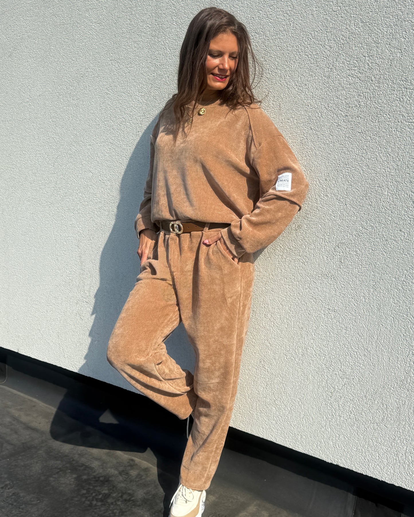 Pantalon Magalie camel