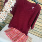 Pull Aya bordeaux