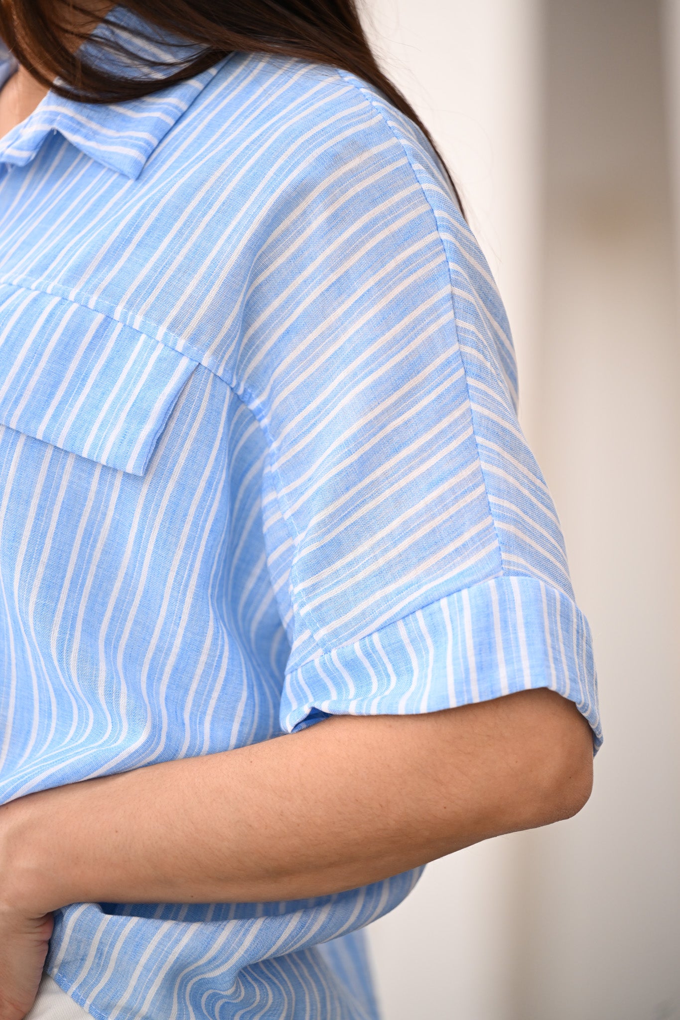 Chemisier Grace bleu