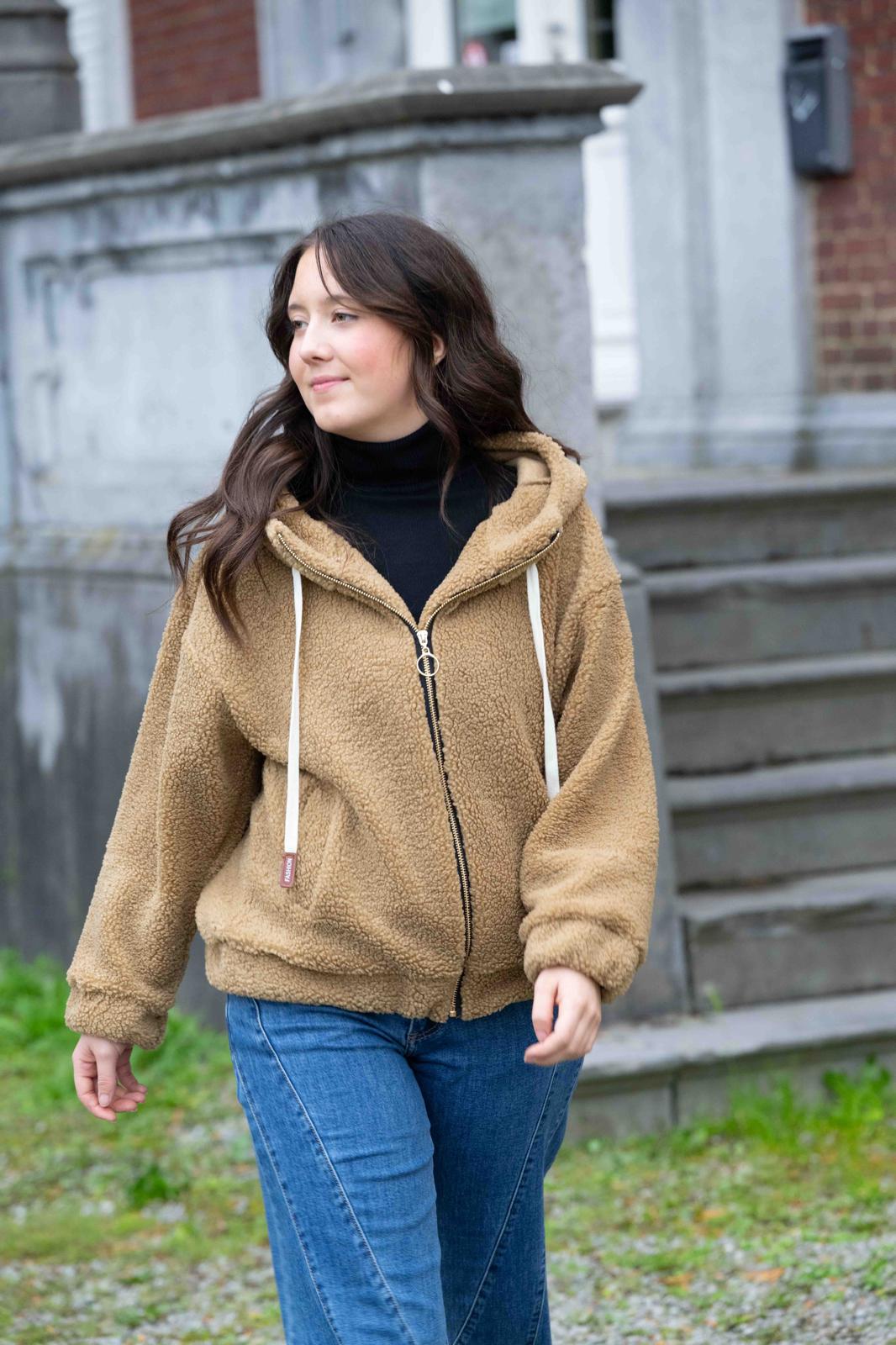 Veste Juna camel