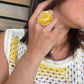 Bague Cali jaune