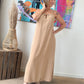 Robe Cléo camel