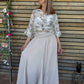 Jupe Floria beige