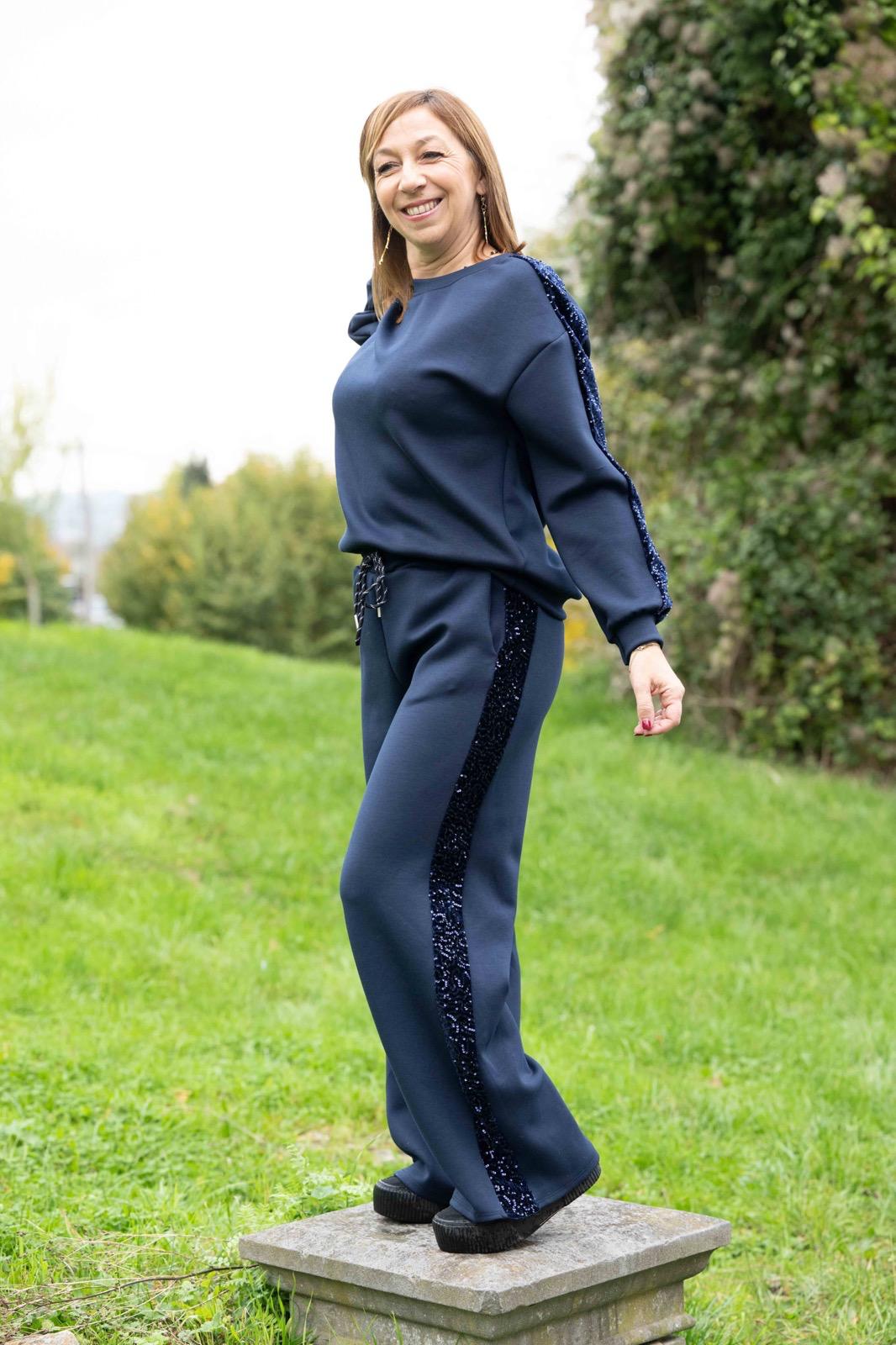 Ensemble Maya bleu