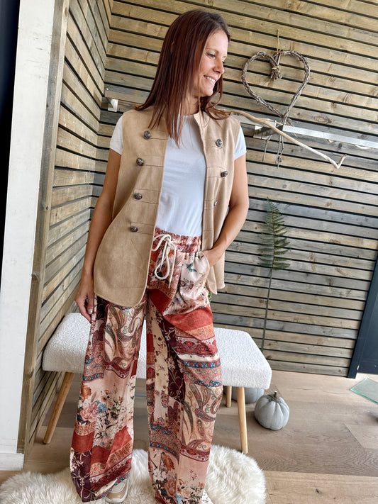 Gilet Electra beige