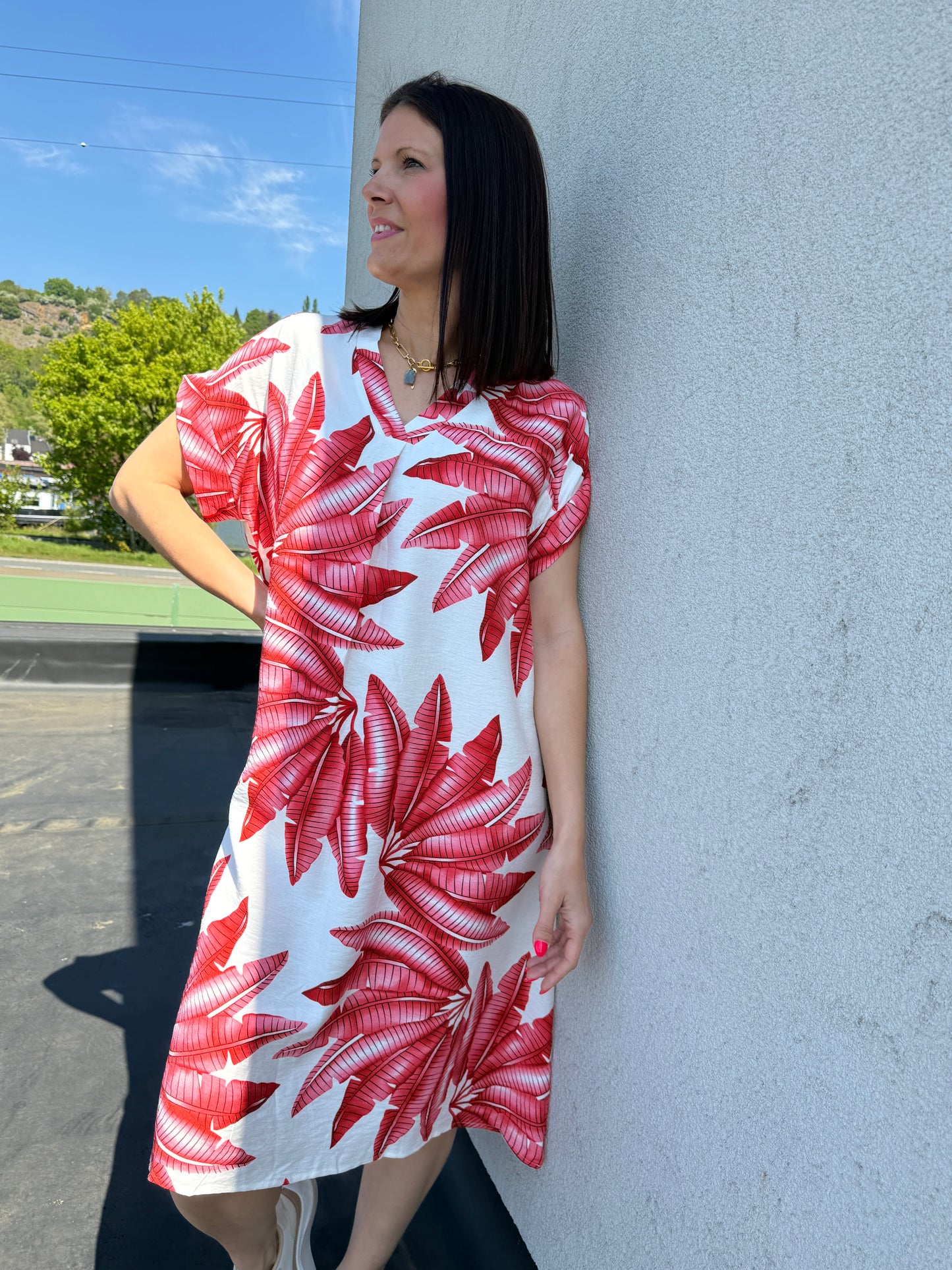 Robe Lorine rouge
