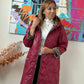 Veste Esmée bordeaux
