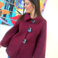 Veste Lupin bordeaux