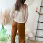 Pull Mira beige