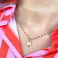 Collier Nicole Cavallaro naturelle et scarabée