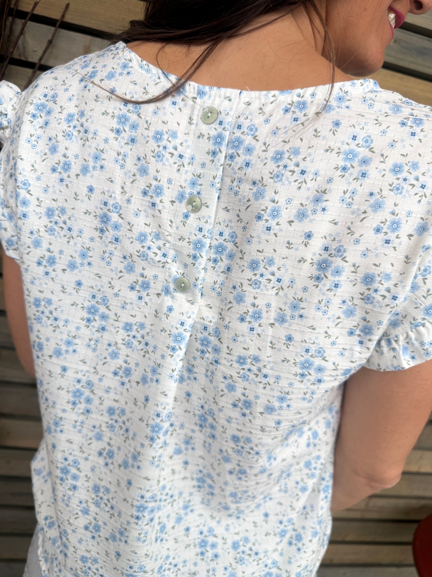 Blouse Lisette bleu clair
