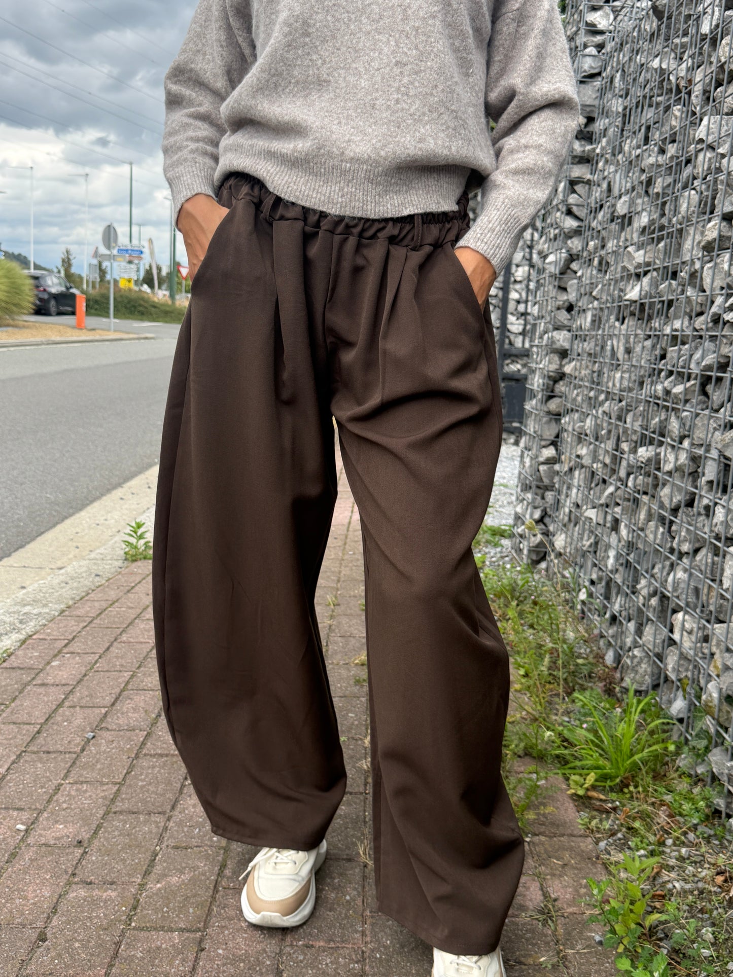 Pantalon Diana chocolat