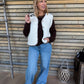 Gilet Shirley écru