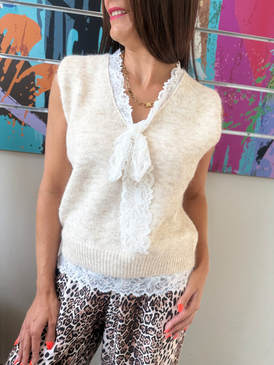 Pull Lyna beige