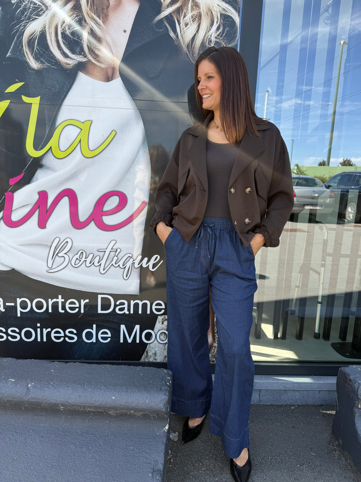 Veste Rachel chocolat