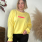 Sweat Iconic jaune