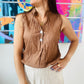 Blouse Savannah marron