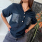 BLOUSE Anna noir