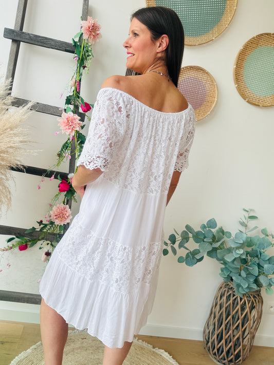 Robe Isla blanc