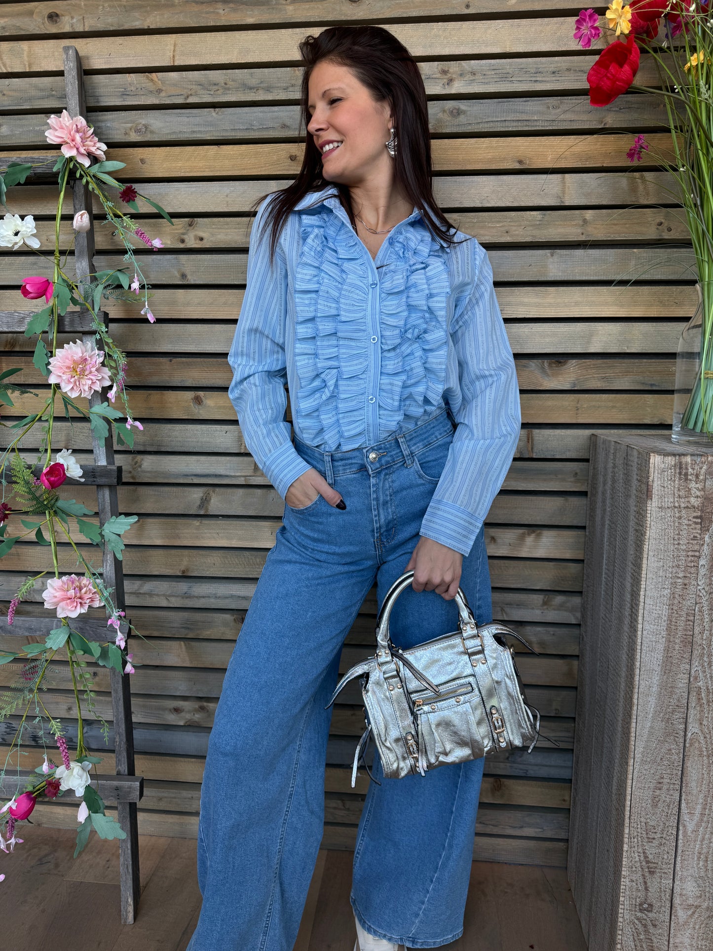 Sac Simone argenté - petit