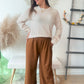 Pull Mira beige