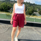 Short Summer grenat