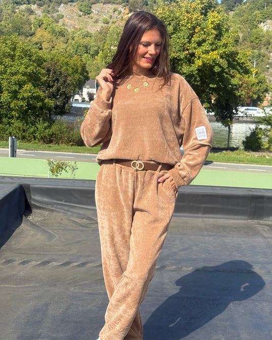 Pantalon Magalie camel