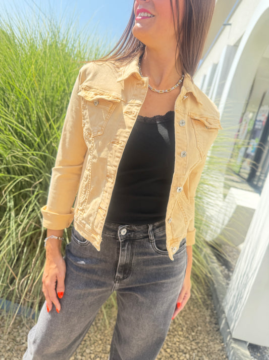 Veste Coline jaune