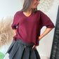 Pull Alba bordeaux