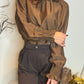 Blouse Juana bronze