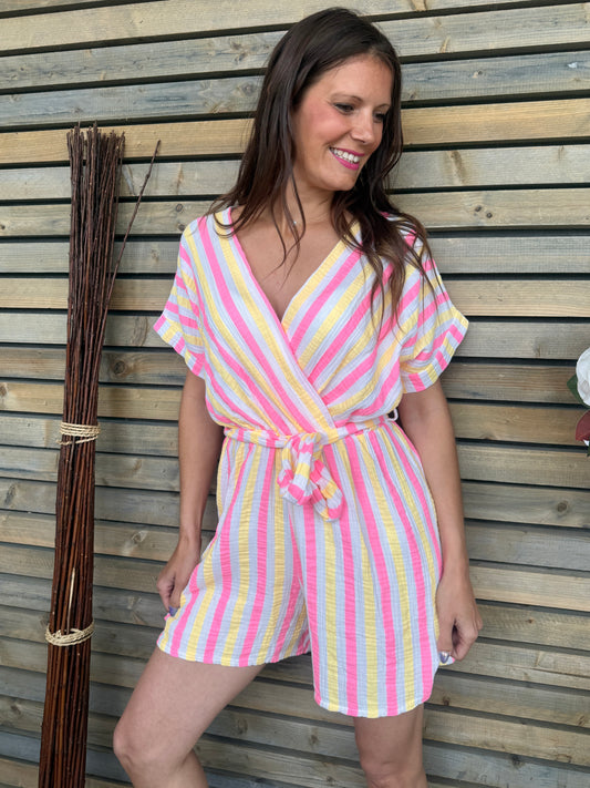 Combishort Magali jaune