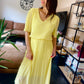 Robe Linda jaune