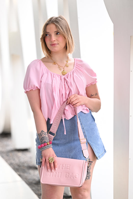 Blouse Odalys rose