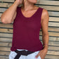 Top Coraline bordeaux