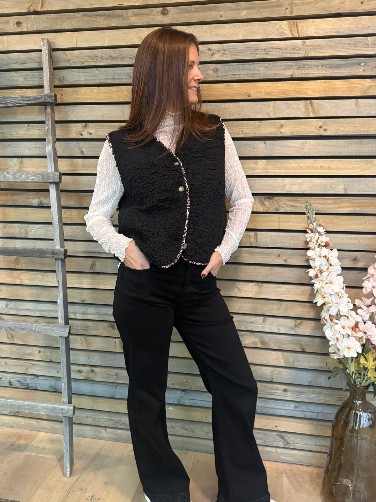 Gilet Shirley noir