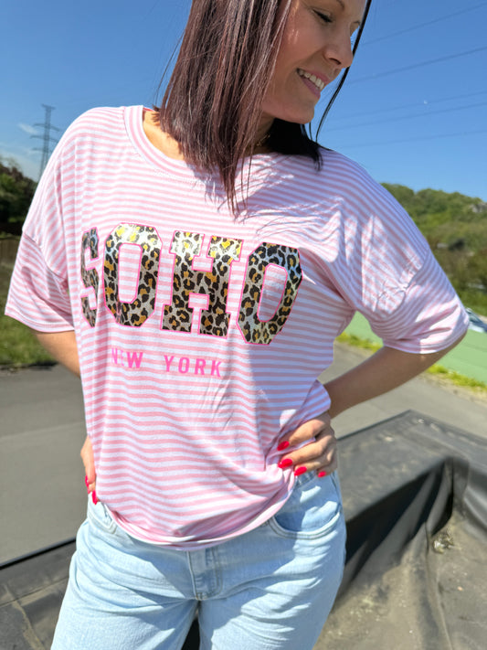 T-shirt madie rose