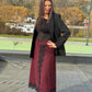 Jupe Mady bordeaux