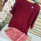 Pull Aya bordeaux