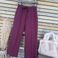 Pantalon Nola aubergine