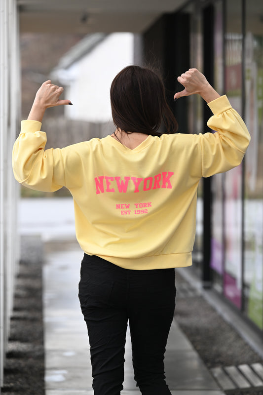 Sweat Ciara jaune