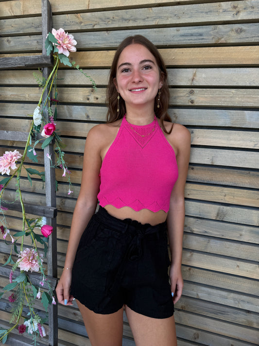 Short Marlène noir