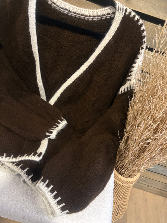 Gilet Aspen chocolat