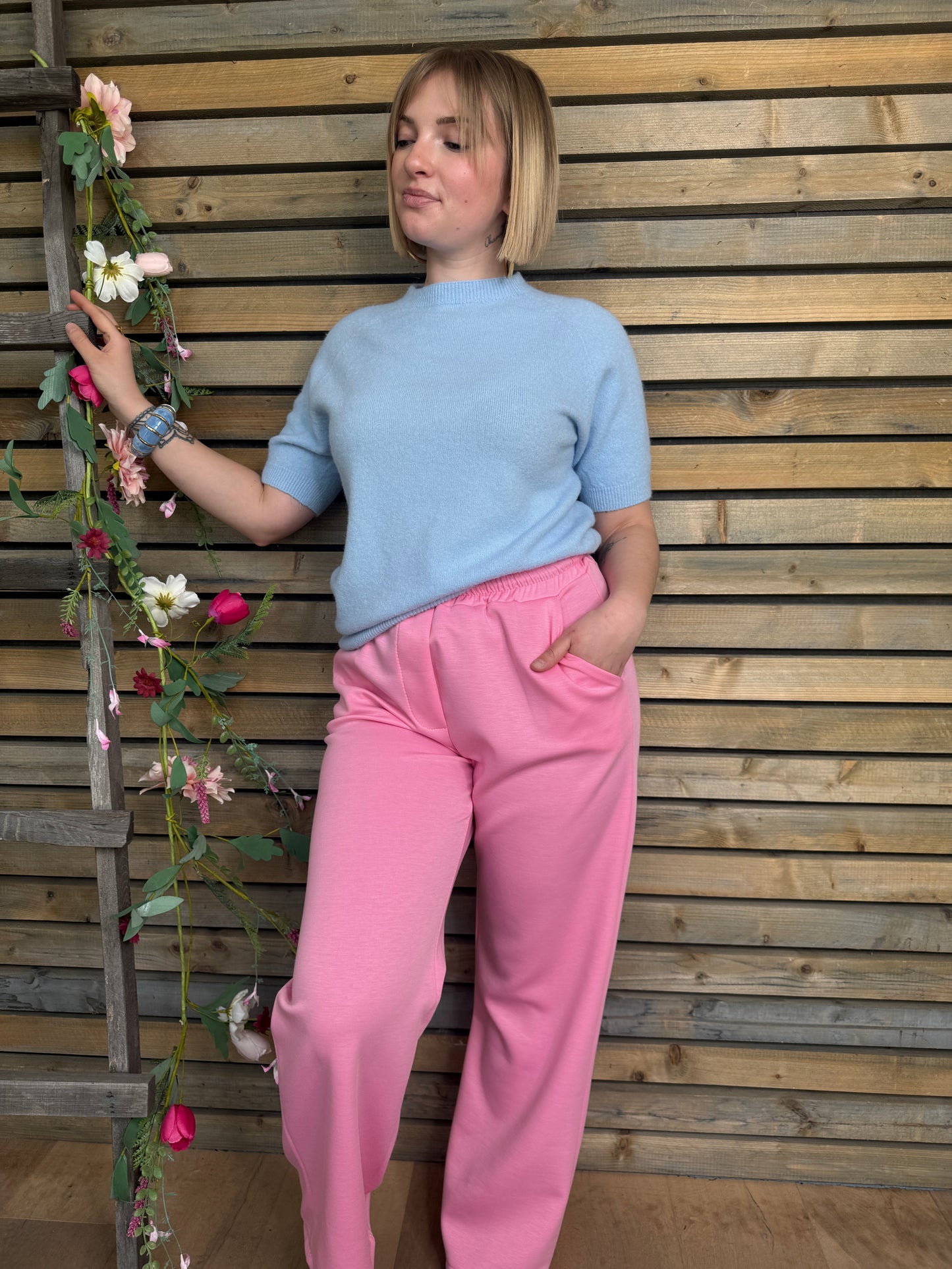 Pantalon BASILE ROSE