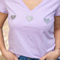 T-shirt Lizzie lilas